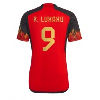 Camiseta Bélgica Romelu Lukaku #9 Primera Equipación Replica Mundial 2022 mangas cortas